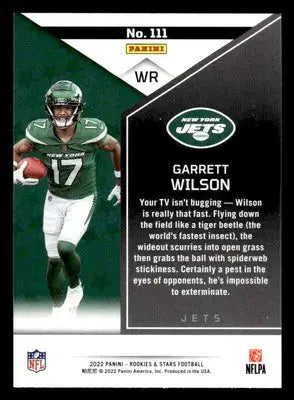2022 Panini Rookies & Stars #111 Garrett Wilson - Football Card Single