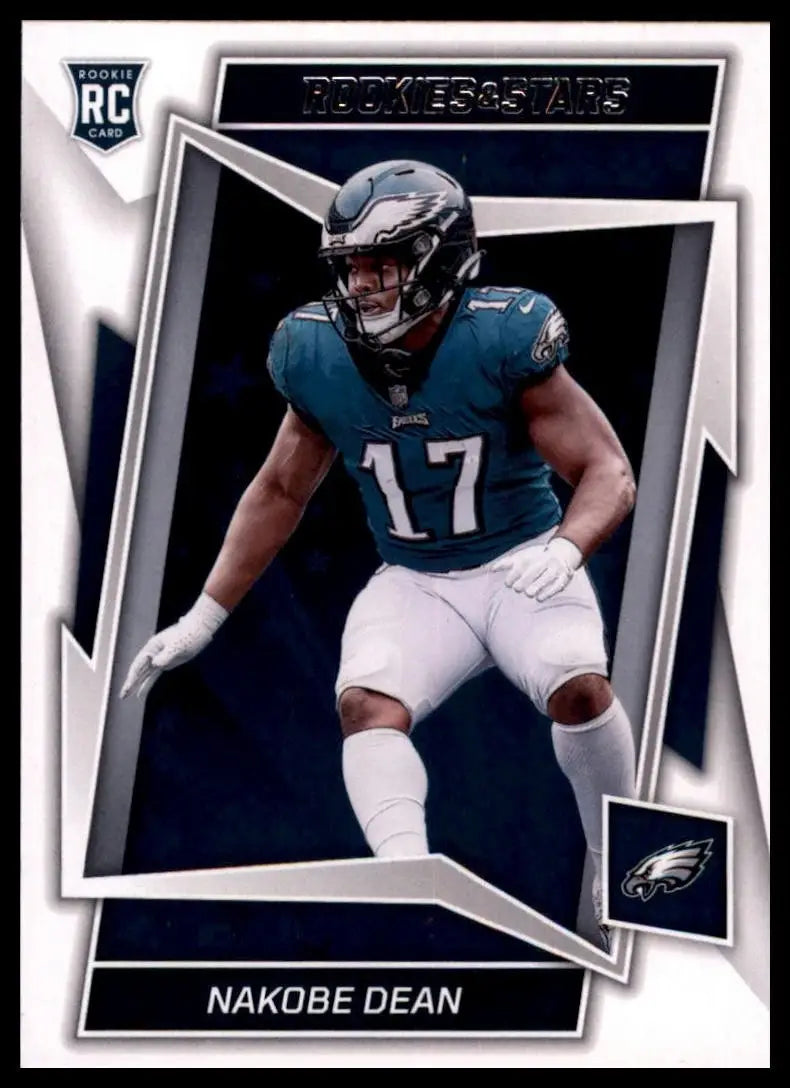 2022 Panini Rookies & Stars Nakobe Dean #200 Philadelphia Eagles Football Card