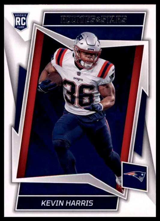 2022 Panini Rookies & Stars Rookie Kevin Harris #152 New England Patriots Card - Football Card Single
