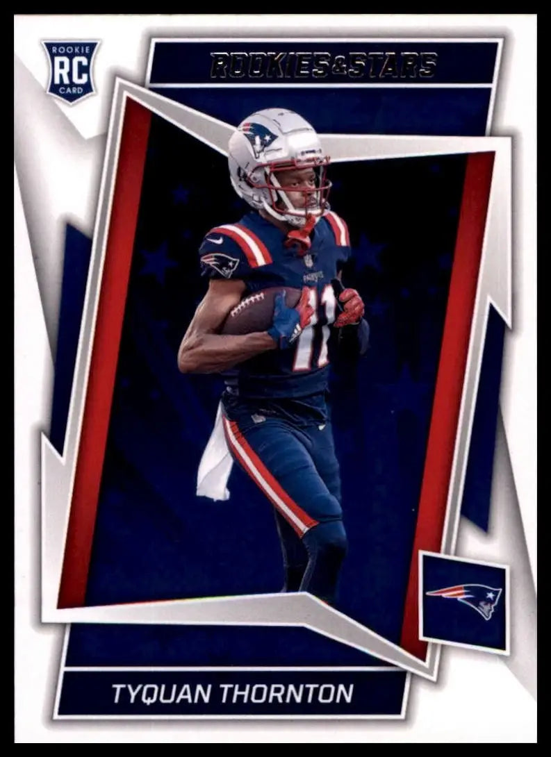 2022 Panini Rookies & Stars Rookie Tyquan Thornton #137 New England Patriots NFL