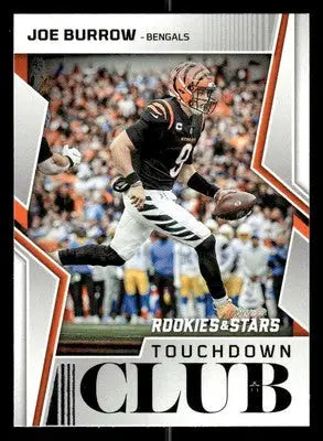 2022 Panini Rookies & Stars #TD-5 Joe Burrow Touchdown Club - Football Card Single