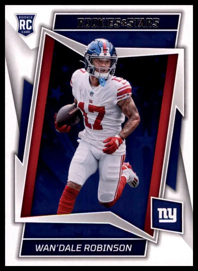 2022 Panini Rookies & Stars WanDale Robinson #131 New York Giants Football Card