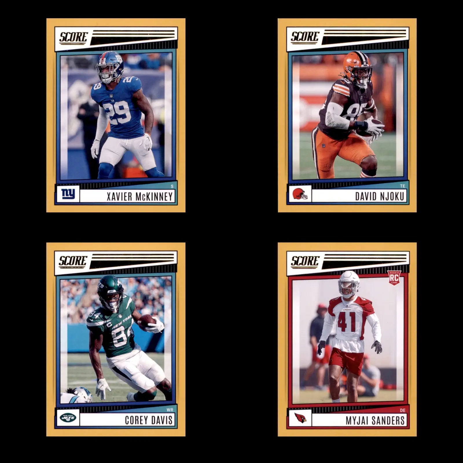 2022 Panini Score Gold #201 - 400 Complete Your Set You Choose Pick Football NFL