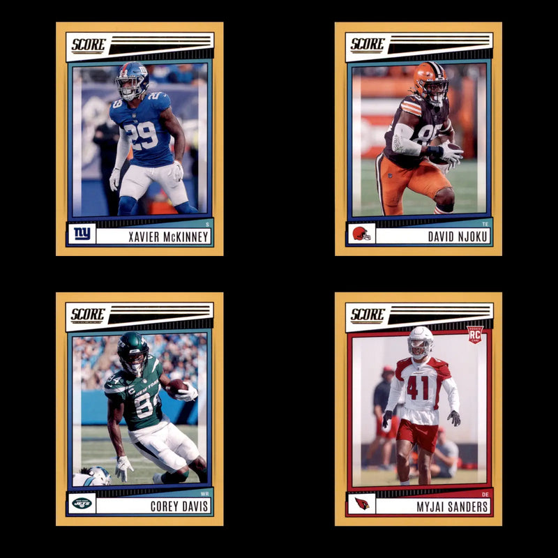 2022 Panini Score Gold #201 - 400 Complete Your Set You Choose Pick Football NFL