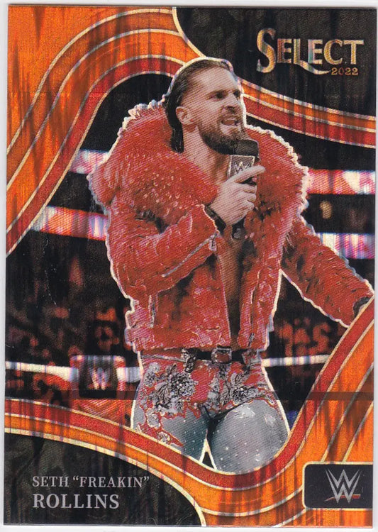 2022 Panini Select #295 Seth Rollins Ringside Shock - Wrestling Card Single