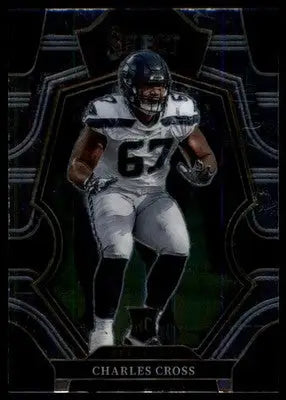 2022 Panini Select Charles Cross RC 190 Seattle Seahawks