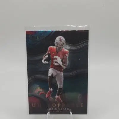 2022 Panini Select Draft Pick Unstoppable Chris Olave - Football Card Single