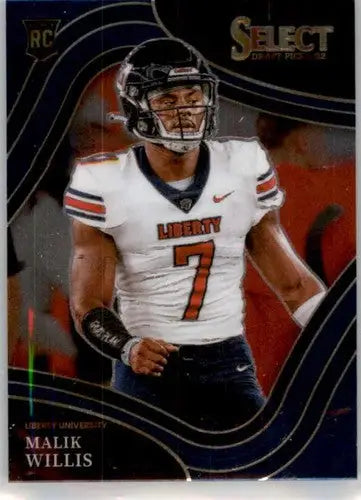 2022 Panini Select Draft Picks Blue #102 Malik Willis NM Near Mint Fiel ID:66504 - Football Card Single