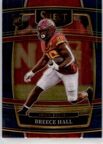 2022 Panini Select Draft Picks Blue #12 Breece Hall NM Near Mint Concou ID:66443 - Football Card Single
