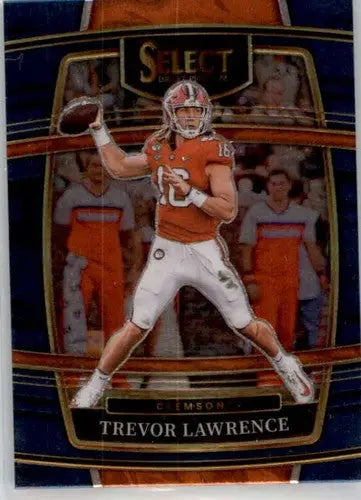 2022 Panini Select Draft Picks Blue #39 Trevor Lawrence NM Near Mint Co ID:66463 - Football Card Single
