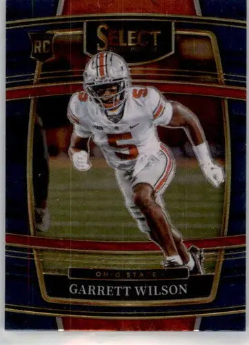 2022 Panini Select Draft Picks Blue #4 Garrett Wilson NM Near Mint Conc ID:66437 - Football Card Single