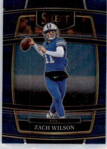 2022 Panini Select Draft Picks Blue #41 Zach Wilson NM-MT Concourse ID:48204 - Football Card Single