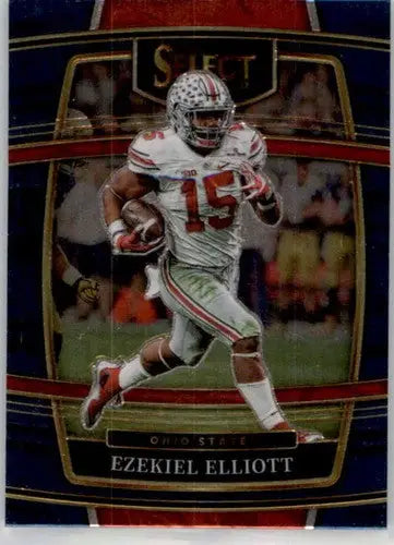 2022 Panini Select Draft Picks Blue #47 Ezekiel Elliott NM Near Mint Co ID:66467 - Football Card Single