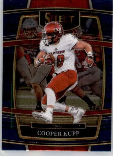 Original gloss of Cooper Kupp football trading card from 2022 Panini Select Draft Picks