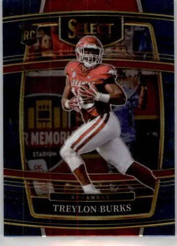2022 Panini Select Draft Picks Blue #6 Treylon Burks NM Near Mint Conco ID:66438 - Football Card Single