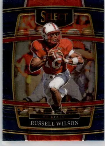 2022 Panini Select Draft Picks Blue #77 Russell Wilson NM Near Mint Con ID:66487 - Football Card Single