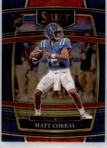 2022 Panini Select Draft Picks Blue #8 Matt Corral NM Near Mint Concour ID:66441 - Football Card Single
