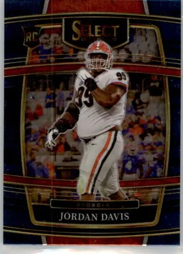 2022 Panini Select Draft Picks Blue #80 Jordan Davis NM Near Mint Conco ID:66491 - Football Card Single