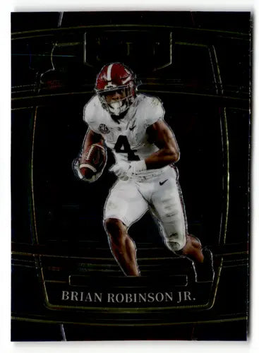 Original gloss Football card featuring Brian Robinson Jr. from Panini Select Draft Picks