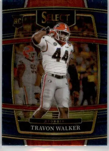 2022 Panini Select Draft Picks Blue Travon Walker football card NM-MT Concourse