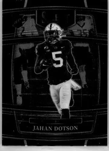 Jahan Dotson football card from 2022 Panini Select Draft Picks with original gloss