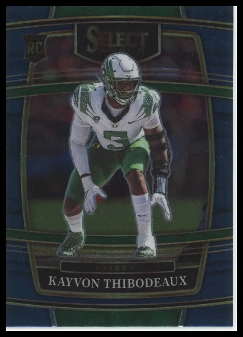 2022 Panini Select Draft Picks - Concourse Kayvon Thibodeaux #1 Blue (RC) - Football Card Single