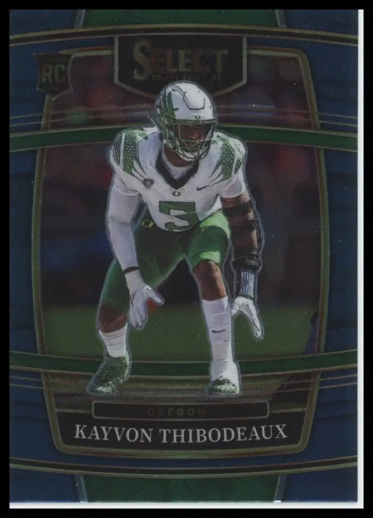 2022 Panini Select Draft Picks - Concourse Kayvon Thibodeaux #1 Blue (RC) - Football Card Single