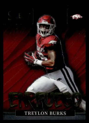 Original gloss Panini Select Draft Treylon Burks football card from Draft Picks series