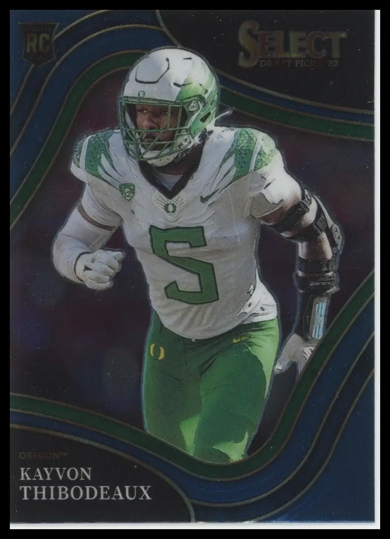 2022 Panini Select Draft Picks - Field Level Kayvon Thibodeaux #101 Blue (RC) - Football Card Single