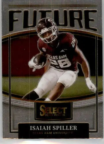 2022 Panini Select Draft Picks Future #16 Isaiah Spiller NM-MT - Football Card Single