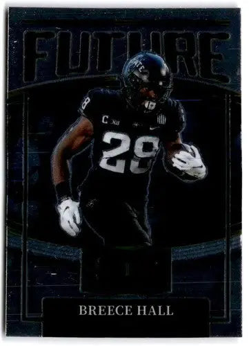 Breece Hall football card from 2022 Panini Select Draft Picks Future series
