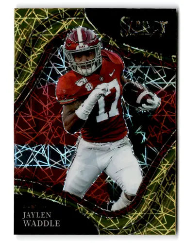 2022 Panini Select Draft Picks Gold Lazer Prizm #172 Jaylen Waddle NM N ID:66416 - Football Card Single