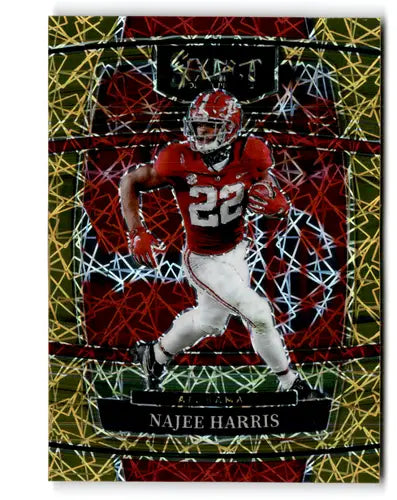 2022 Panini Select Draft Picks Gold Lazer Prizm #88 Najee Harris NM Nea ID:66423 - Football Card Single