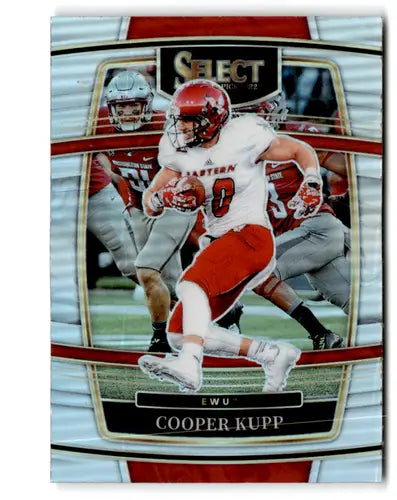 Original gloss 2022 Panini Select Draft Picks Silver Prizm Cooper Kupp football card