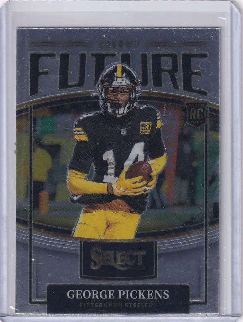 2022 Panini Select #SF-9 George Pickens - Pittsburgh Steelers - Football Card Single