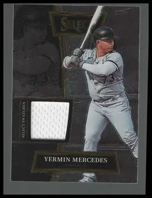 2022 Panini Select Select Swatches #SELS-YM Yermin Mercedes - Baseball Card Single