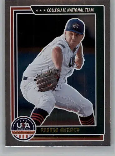 2022 Panini Stars and Stripes Longevity Retail #21 Parker Messick NM-MT ID:44370 - Baseball Card Single