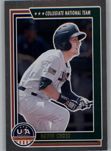 Baseball card of Gavin Cross from Panini Stars with original gloss in Longevity Retail