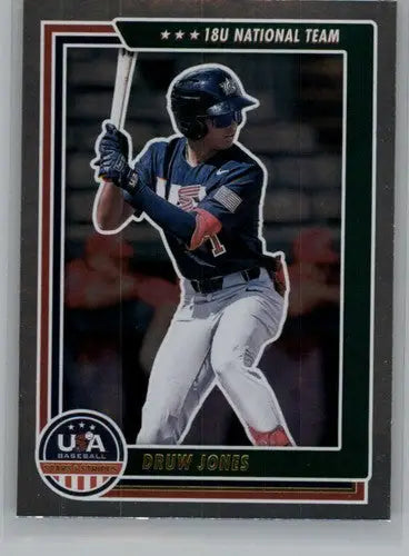 2022 Panini Stars and Stripes Longevity Retail #61 Druw Jones NM-MT ID:44946 - Baseball Card Single