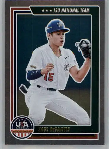 2022 Panini Stars and Stripes Longevity Baseball Card Jase DeSantis NM-MT original gloss