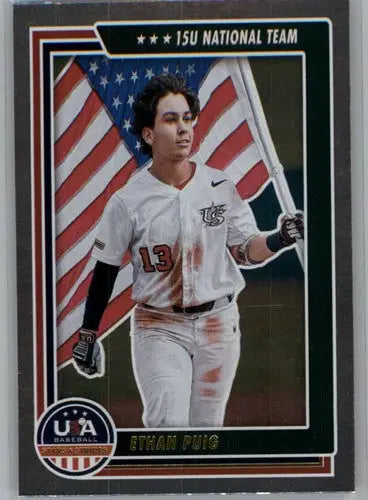 2022 Panini Stars and Stripes Longevity Retail #82 Ethan Puig NM-MT ID:44963 - Baseball Card Single