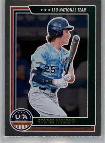2022 Panini Stars and Stripes Longevity Retail #88 George Wolkow NM-MT ID:44967 - Baseball Card Single