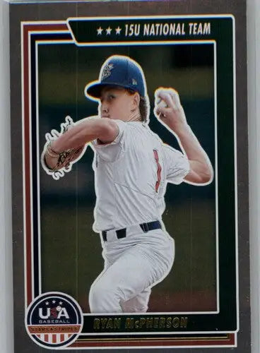 2022 Panini Stars and Stripes Longevity Baseball Card Ryan McPherson NM-MT