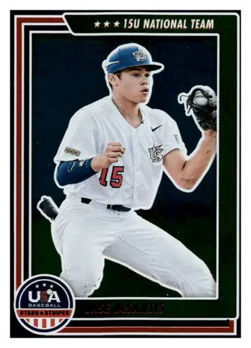 2022 Panini Stars and Stripes Longevity Retail Ruby #77 Jase DeSantis N ID:45010 - Other