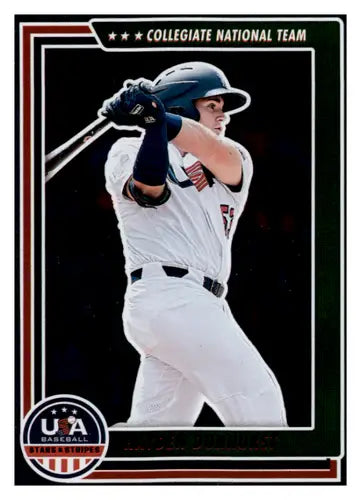 2022 Panini Stars and Stripes Longevity Retail Ruby #8 Hayden Dunhurst ID:45009 - Baseball Card Single