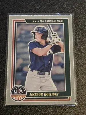 2022 Panini Stars & Stripes USA Baseball #69 Jackson Holliday Longevity - Baseball Card Single