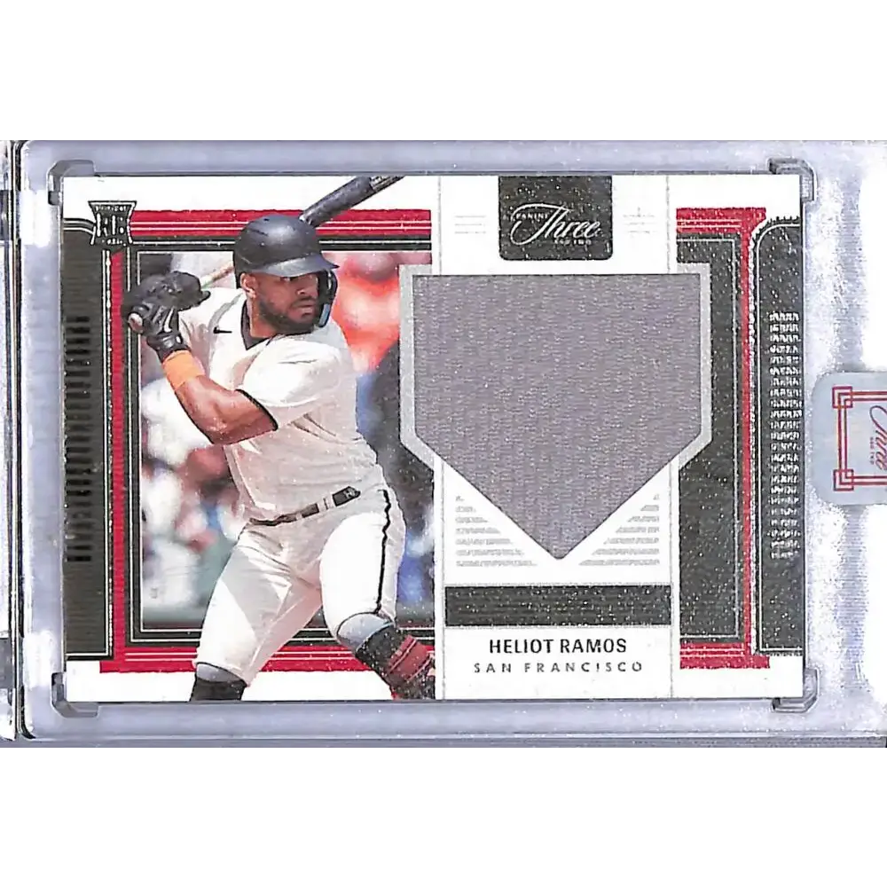 2022 Panini Three and Two #RJ-HR Heliot Ramos NM-MT RC Rookie MEM 43/75 San Francisco Giants - Baseball Card Single