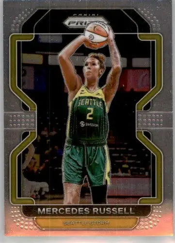 2022 Panini WNBA Prizm #130 Mercedes Russell NM Near Mint ID:83801 - Basketball Card Single