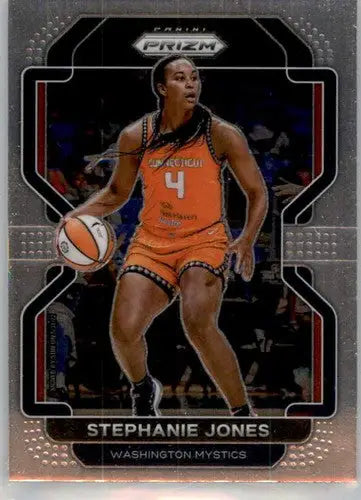 2022 Panini WNBA Prizm Stephanie Jones basketball card displayed in product listing