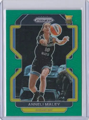 2022 Panini WNBA Prizm Prizms Green #74 Anneli Maley NM Near Mint ID:83809 - Basketball Card Single
